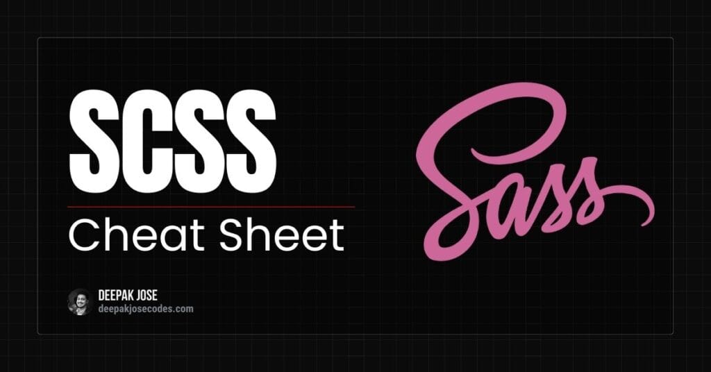 SCSS Cheat Sheet