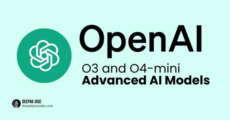 O3 and O4-mini Advanced AI Models